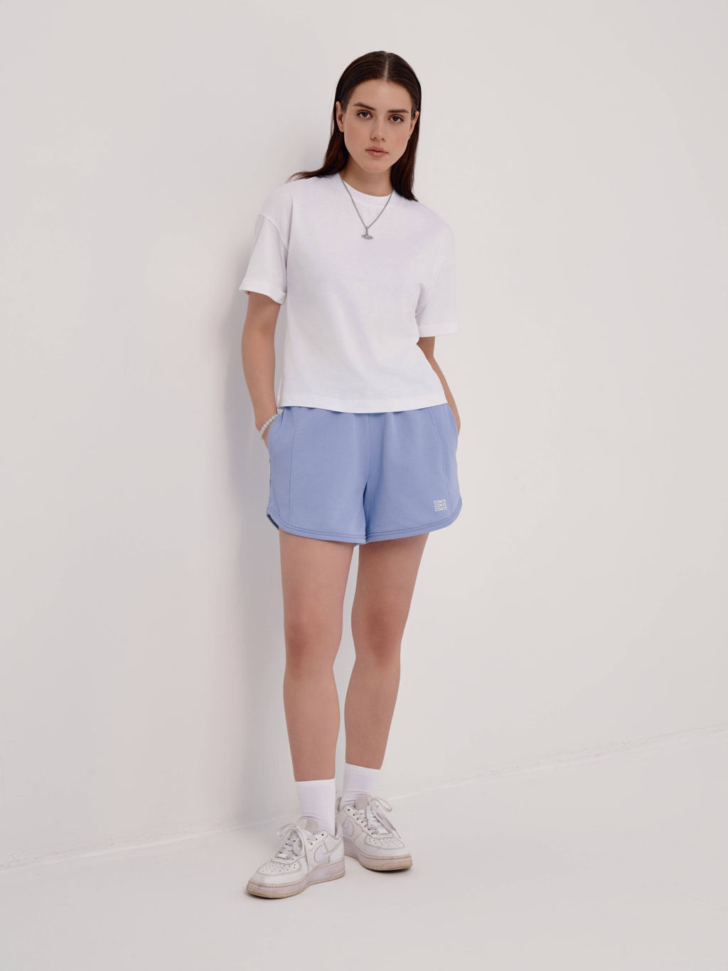 CONTE LS 2581 Шорты женские cornflower - Conte elegant фото 5