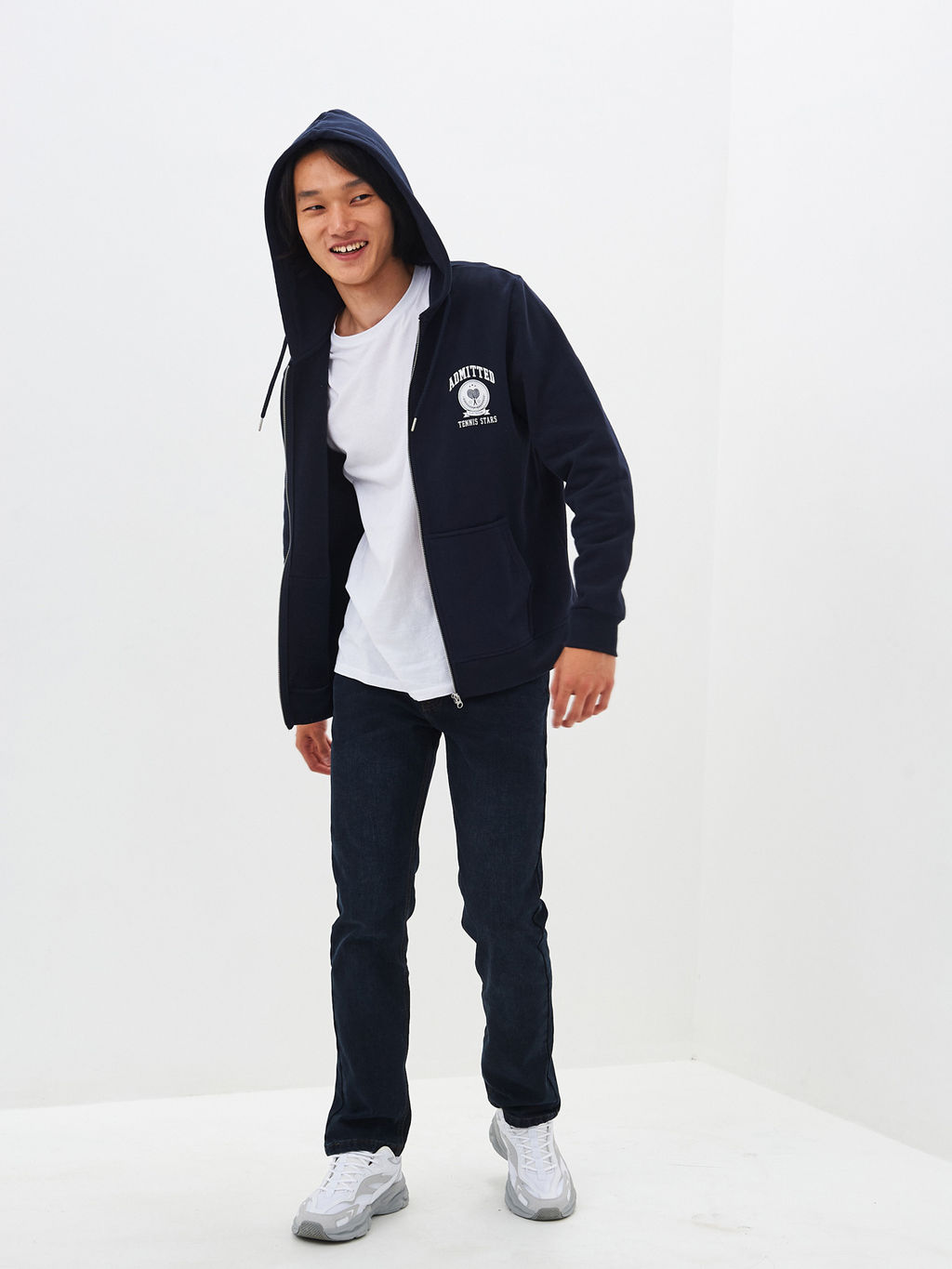 Утепленные мужские джинсы прямые кроя с начесом - Mossmore фото 14