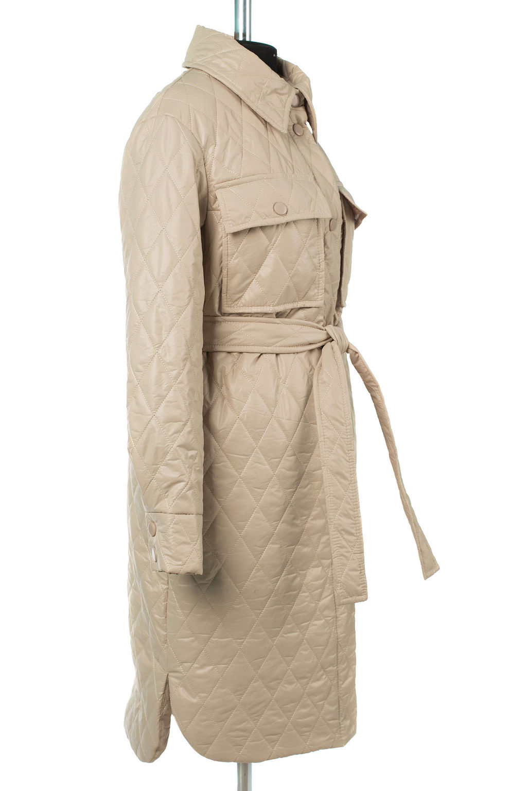 Пальто женское демисезонное (пояс) - El podio фото 4