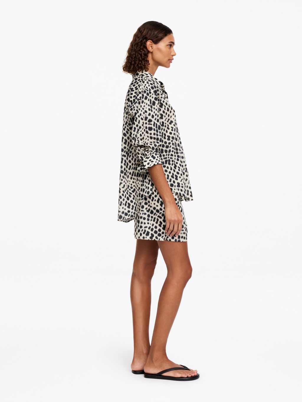 Camisa tipo popover en mezcla de lyocell - H&m фото 4