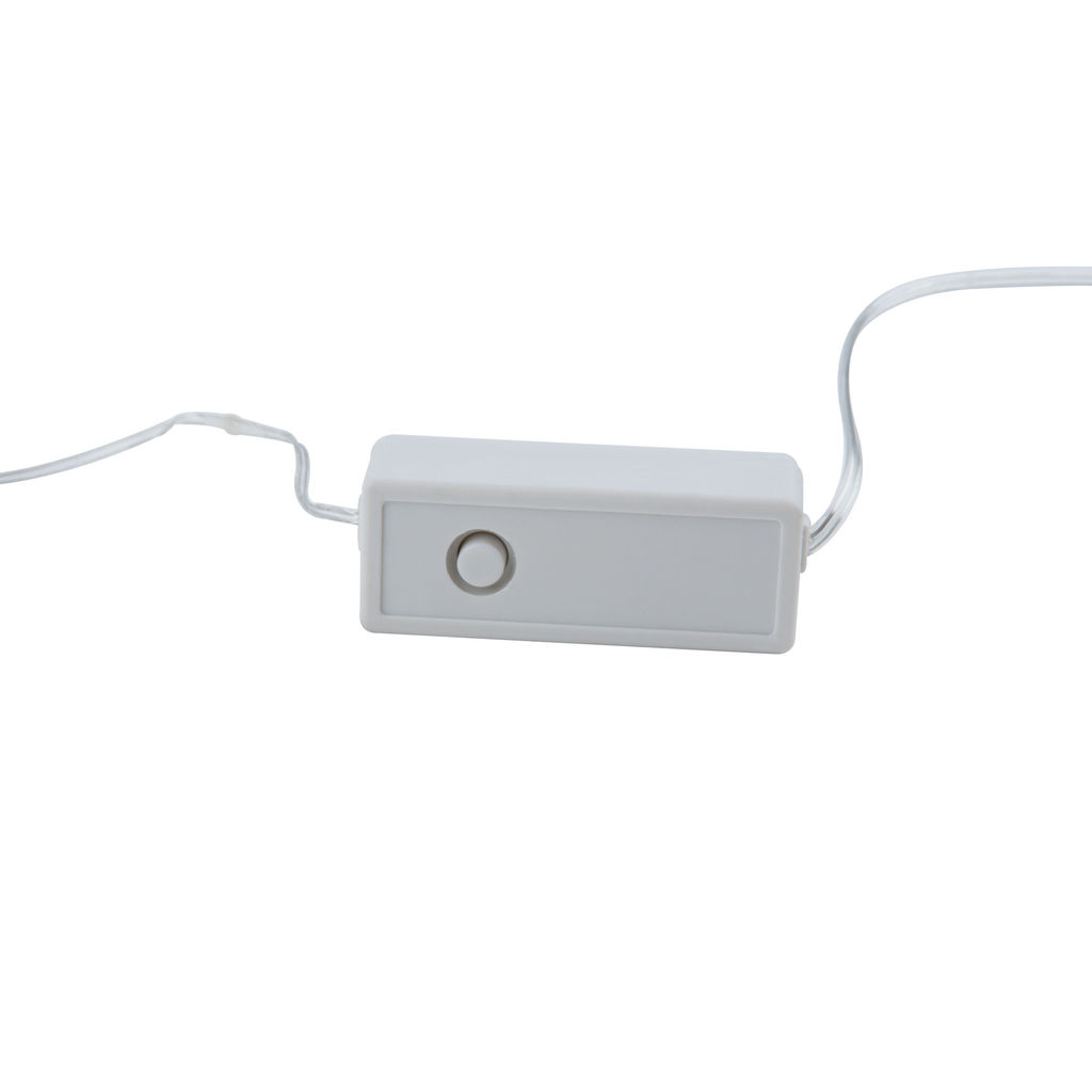 ULD-S1000-100/DTA WARM WHITE IP20 DEW BAND Гирлянда светодиодная "Полоса", 10м. 100 светодиодов. Теплый белый свет. Провод прозрачный. ТМ Uniel