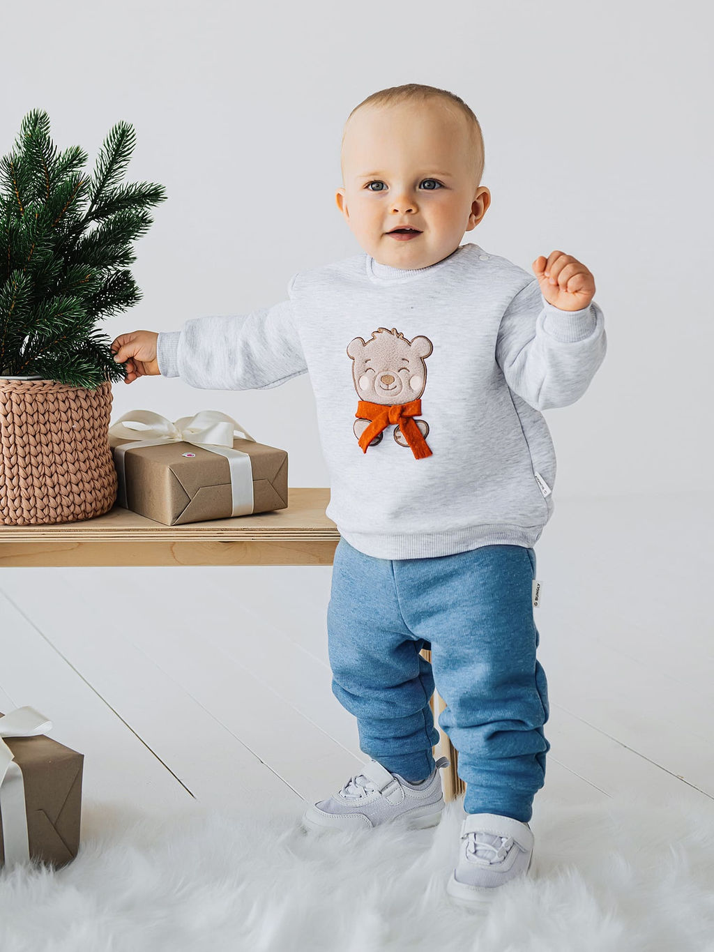 Свитшот Мишка утепленный 0+ - Bungly фото 4