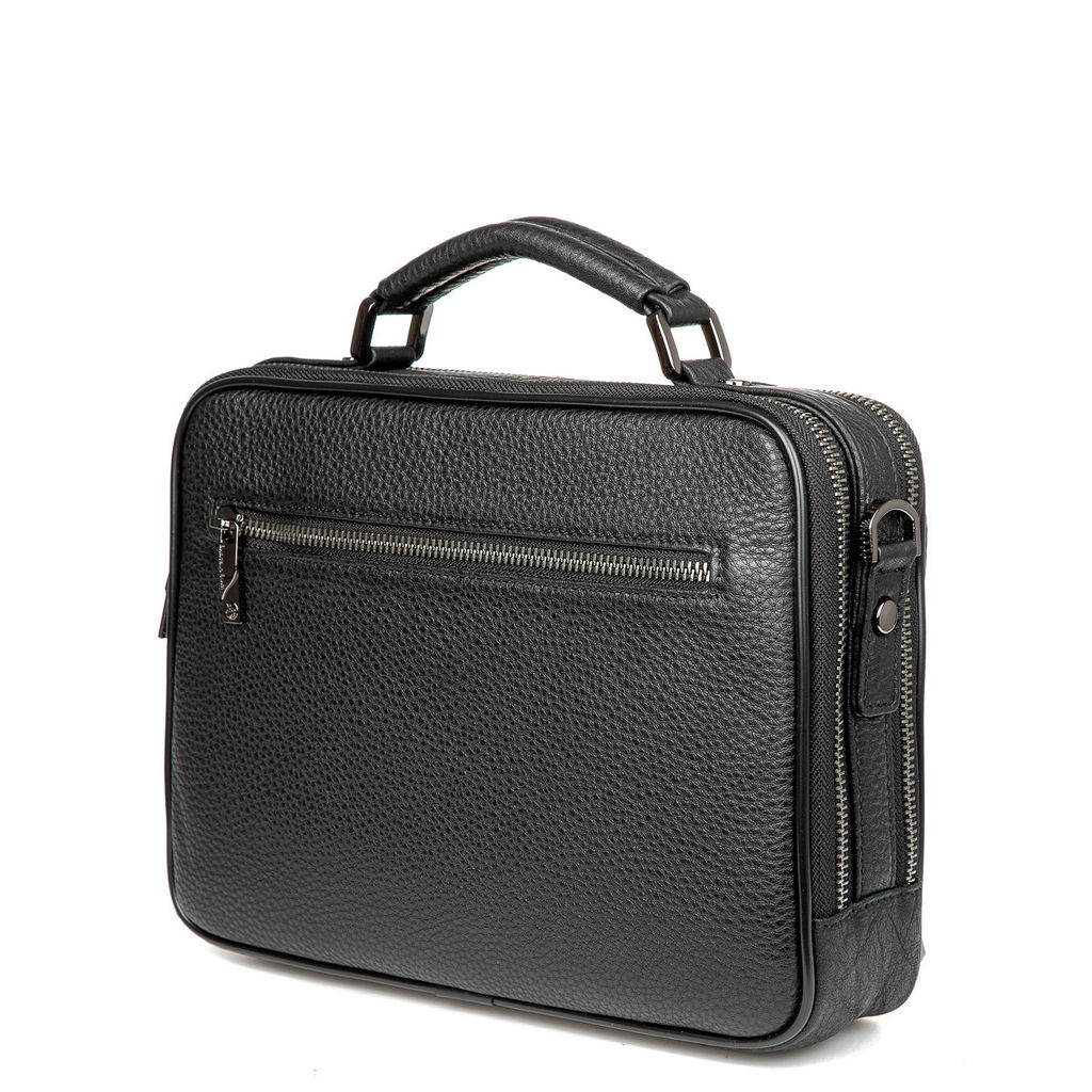 Мужская кожаная сумка - Barcelo biagi фото 3