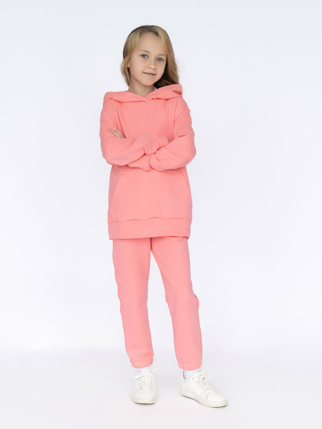 Костюм спортивный персиковый