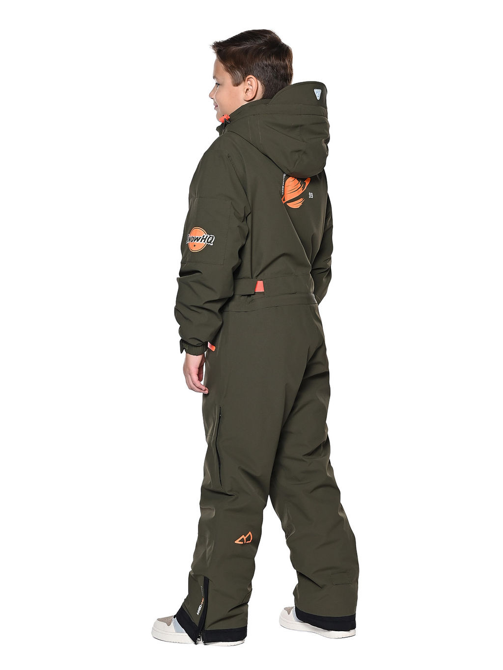 Комбинезон T-9070 Черный - Snow headquarter фото 14