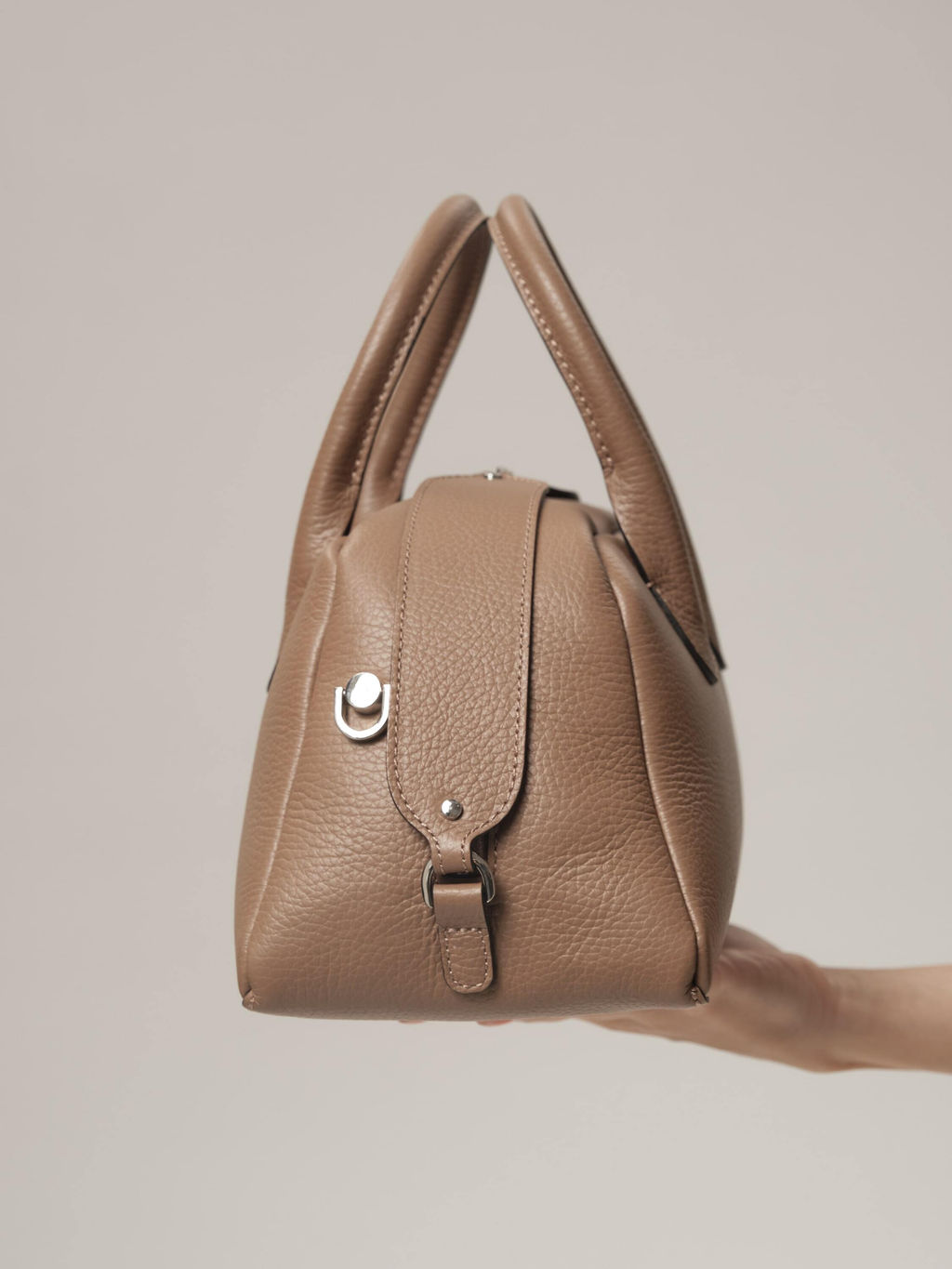 Кожаная сумка Kandys DBR 31206 коричневый лист  фото 9