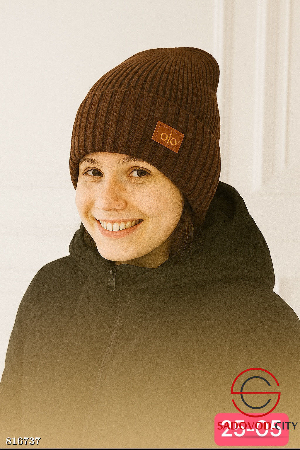 Шапка внутри подкладка на флисе - Bruno фото 3