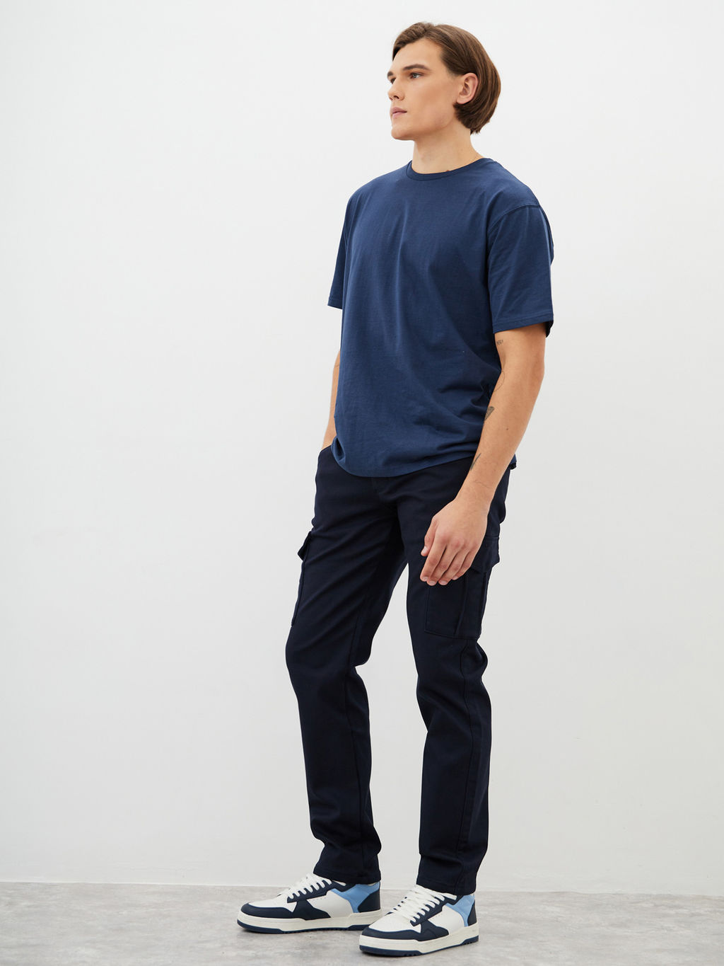 Мужские джинсы Карго утеплённые - Mossmore фото 28