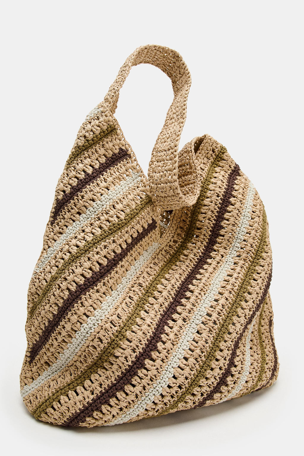 BOLSO COLORES CUERPO TRENZADO / Multicolor