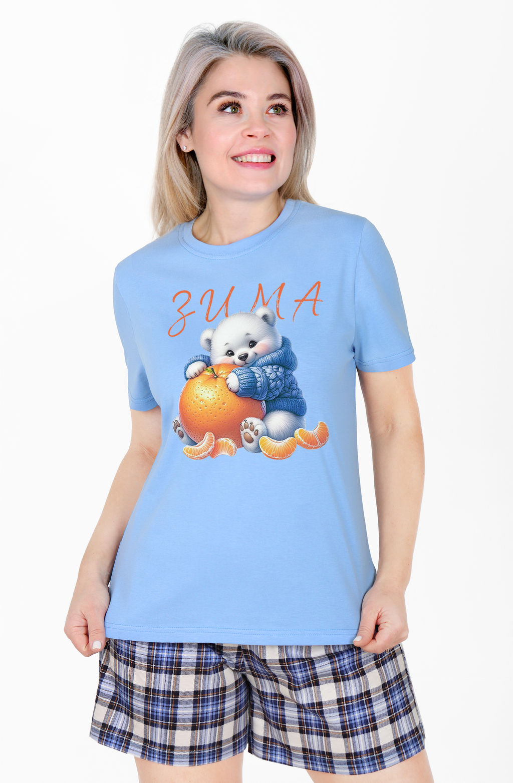 Пижама Фея П-295 (42-56) кулирка - Лотос фото 3