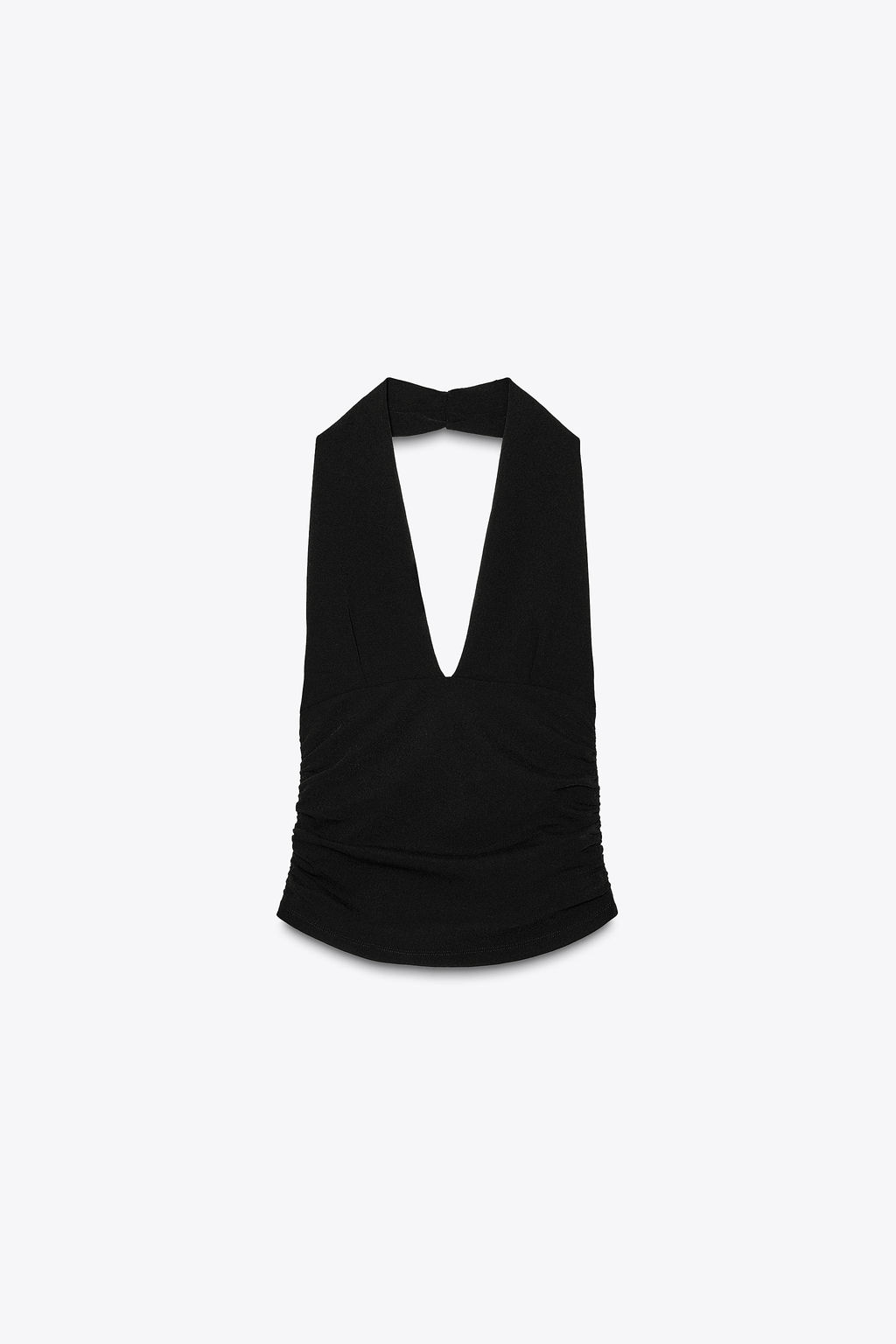 GATHERED HALTERNECK TOP - Zara фото 38