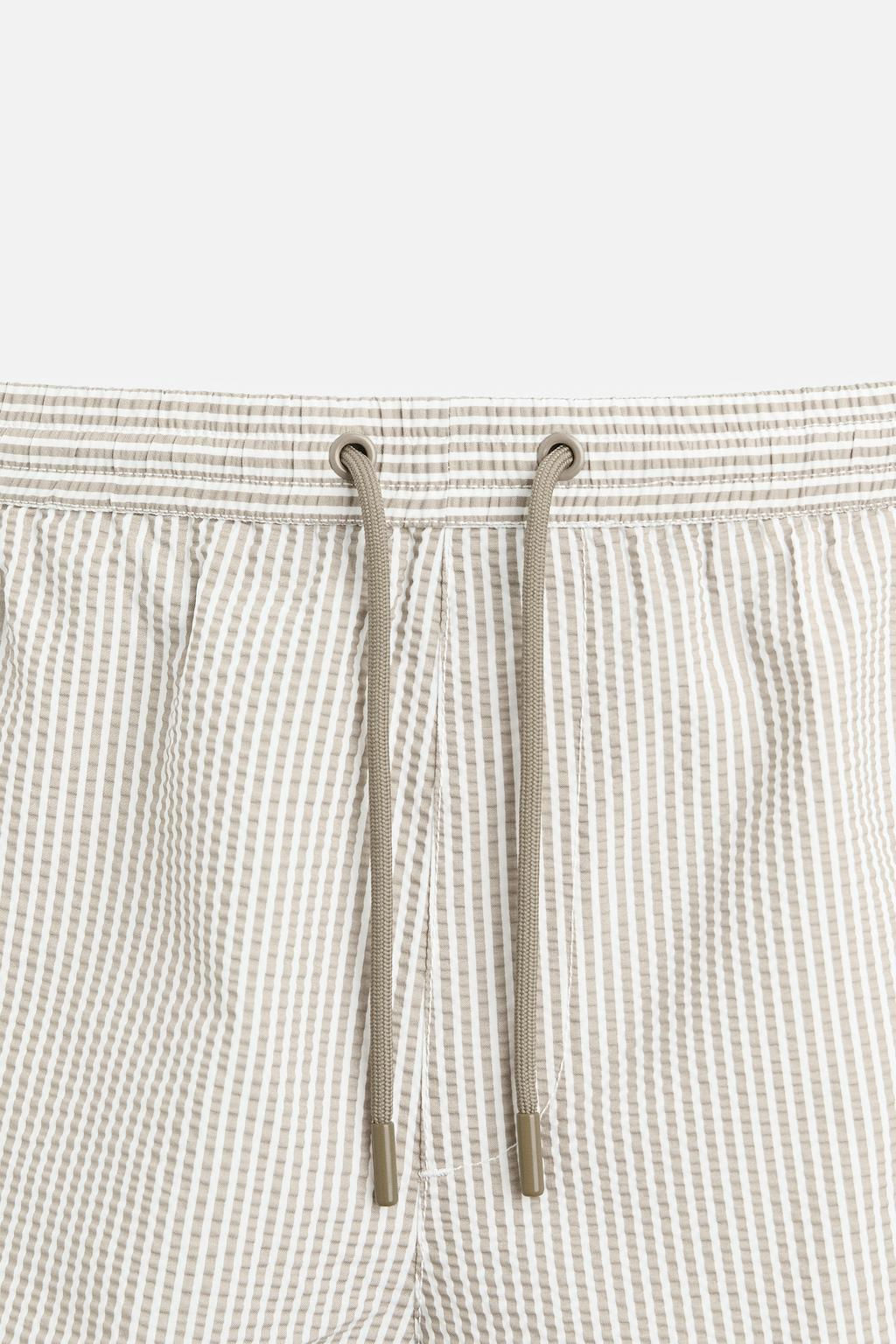 REGULAR GOFRE KUMAS DENIZ SORTU - Zara фото 12