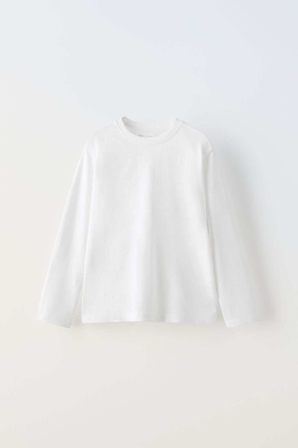 2LI UZUN KOLLU DUZ RENK T-SHIRT PAKETI - Zara фото 6