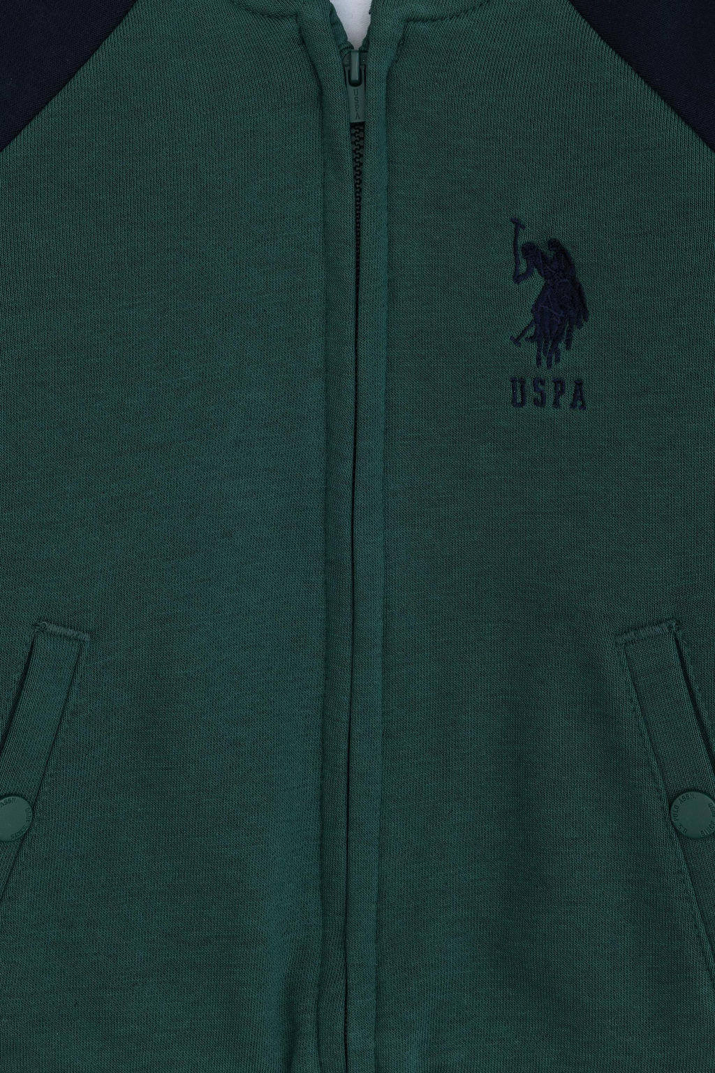 Erkek _ocuk Koyu Ye_il Sweatshirt