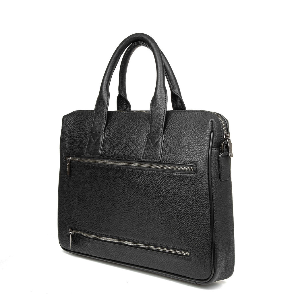 Мужская кожаная сумка Деловая - Barcelo biagi фото 3