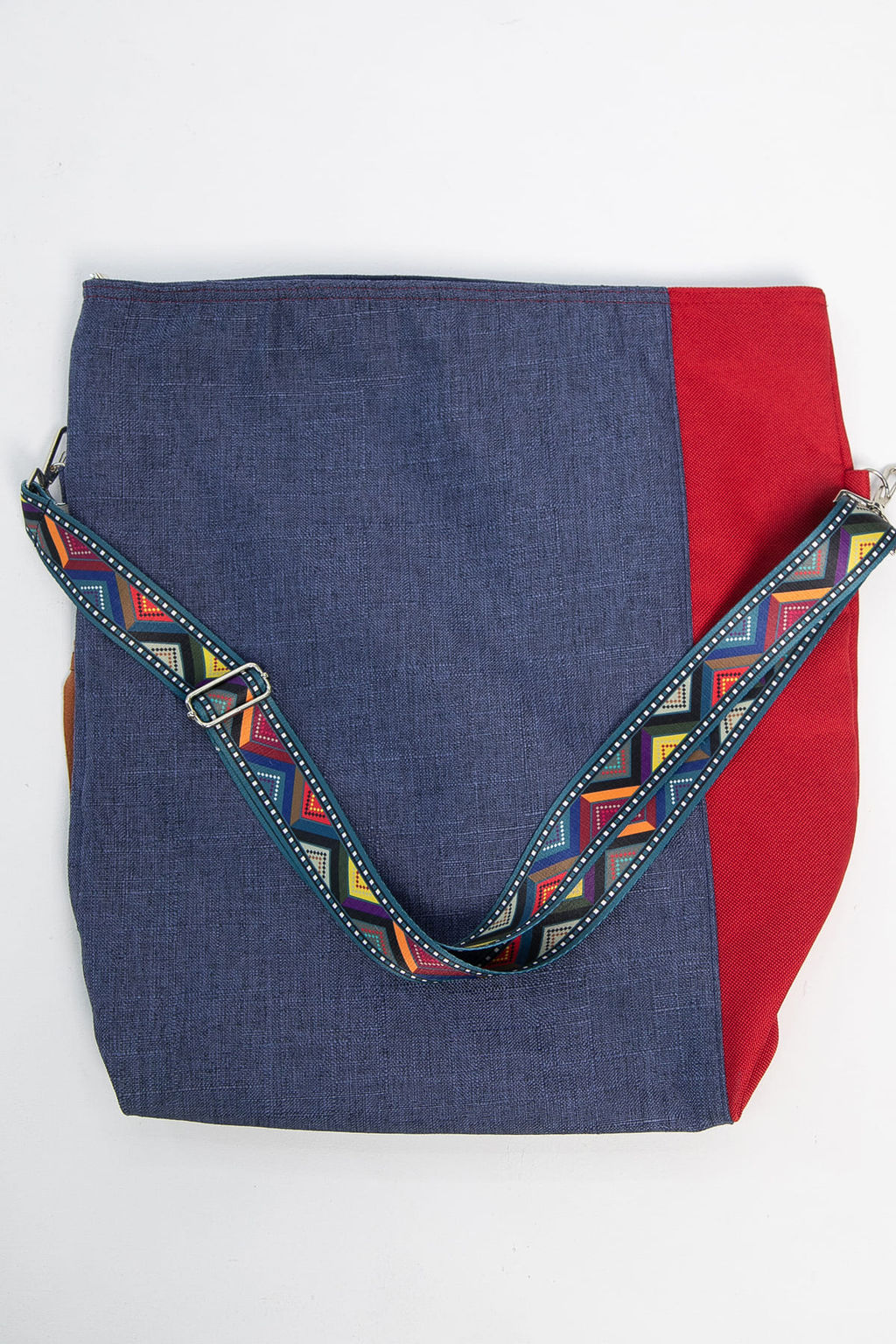 Сумка-торба Комби (сине-красная) СТ10
