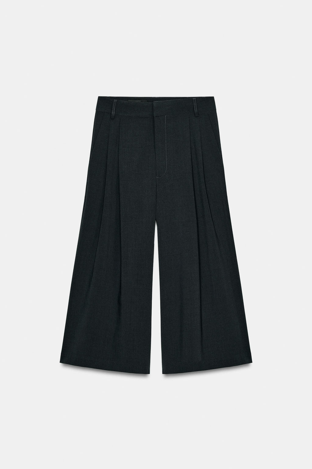 WIDE BERMUDA SHORTS WITH PLEATS - Zara фото 5