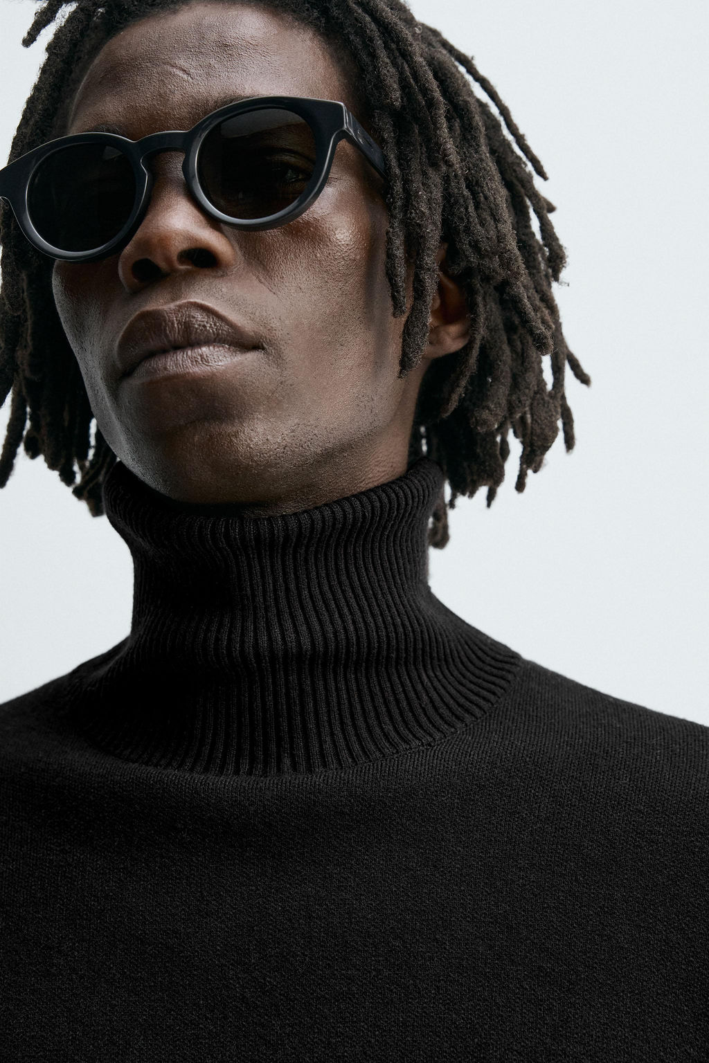 GAFAS DE SOL REDONDAS / Gris oscuro - Zara фото 2