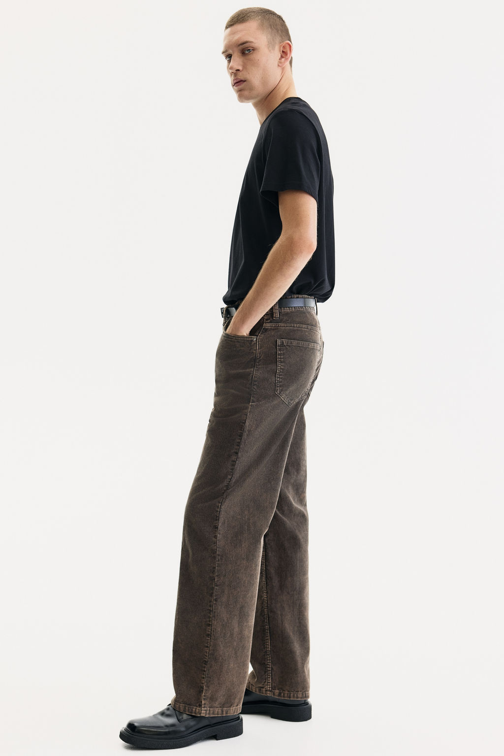 Pantal?n de pana Relaxed Fit - H&m фото 8