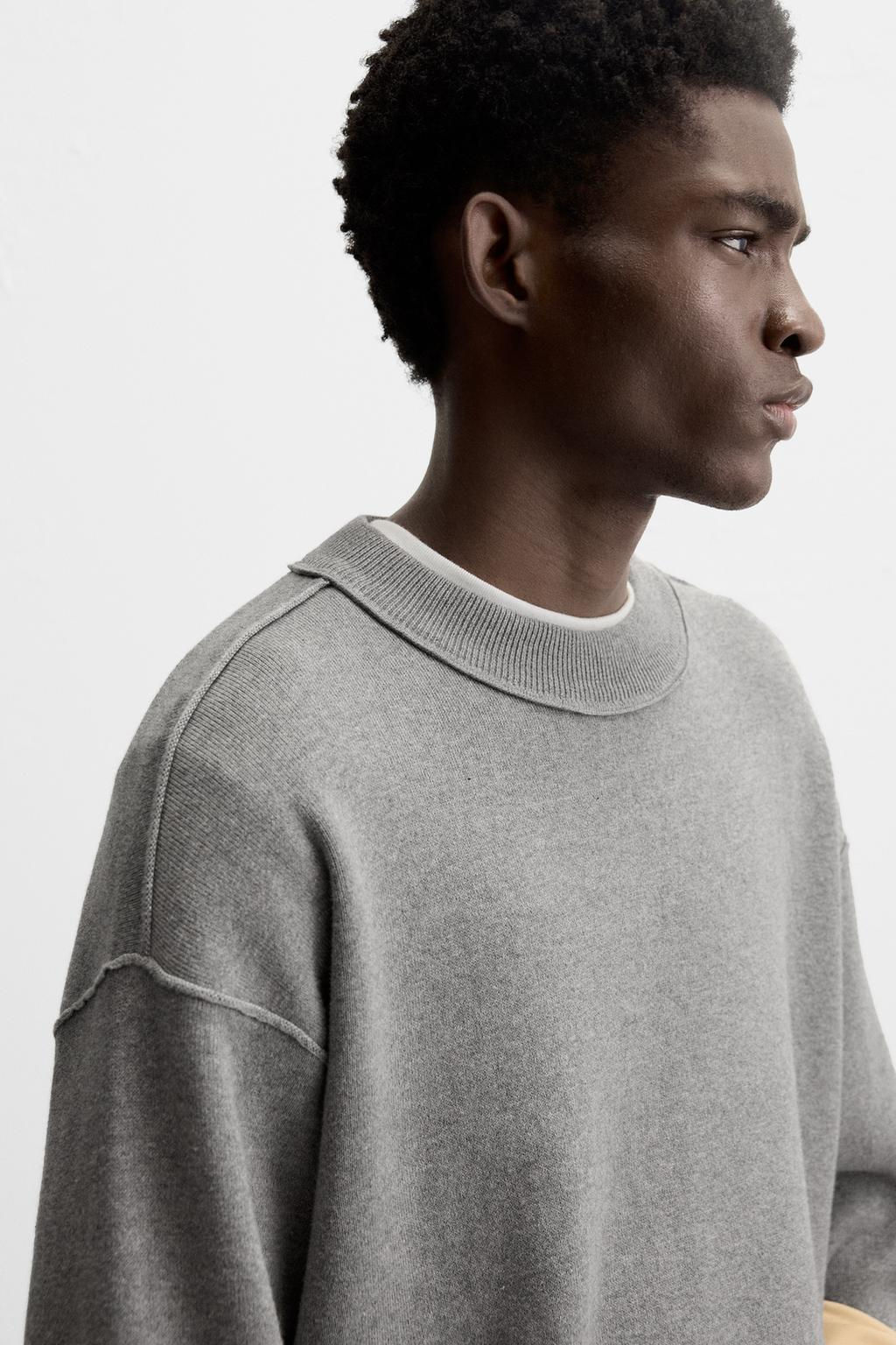IRREGULAR STITCH SWEATER - Zara фото 5