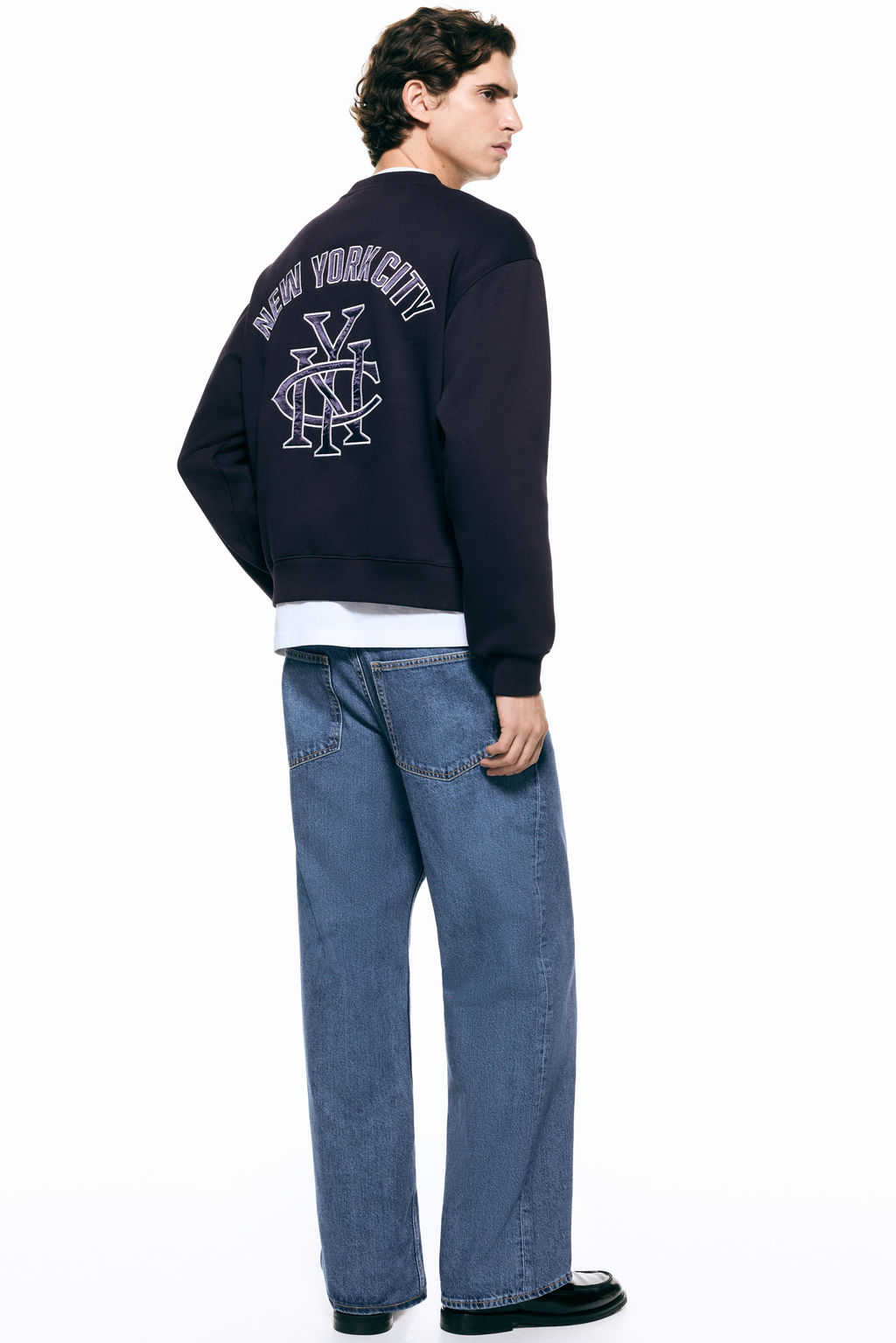 Sudadera estampada Loose Fit - H&m фото 8