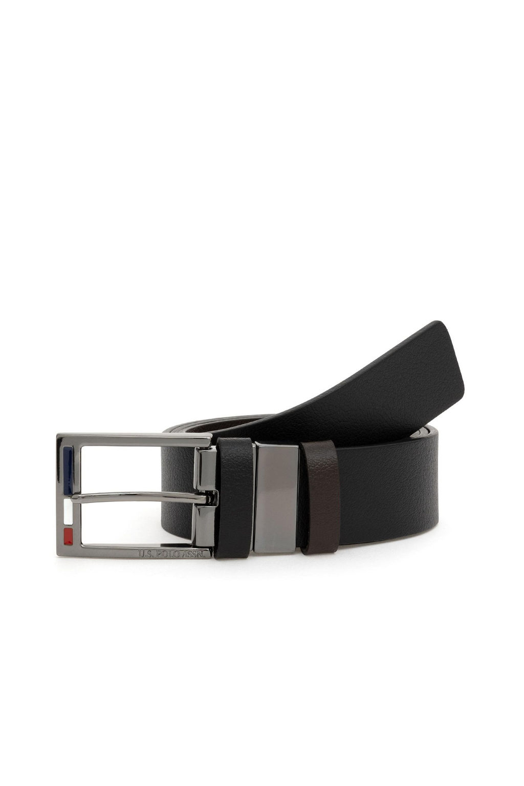 Мужской черный пояс Неожиданная скидка в корзине - U.s. polo assn фото 5
