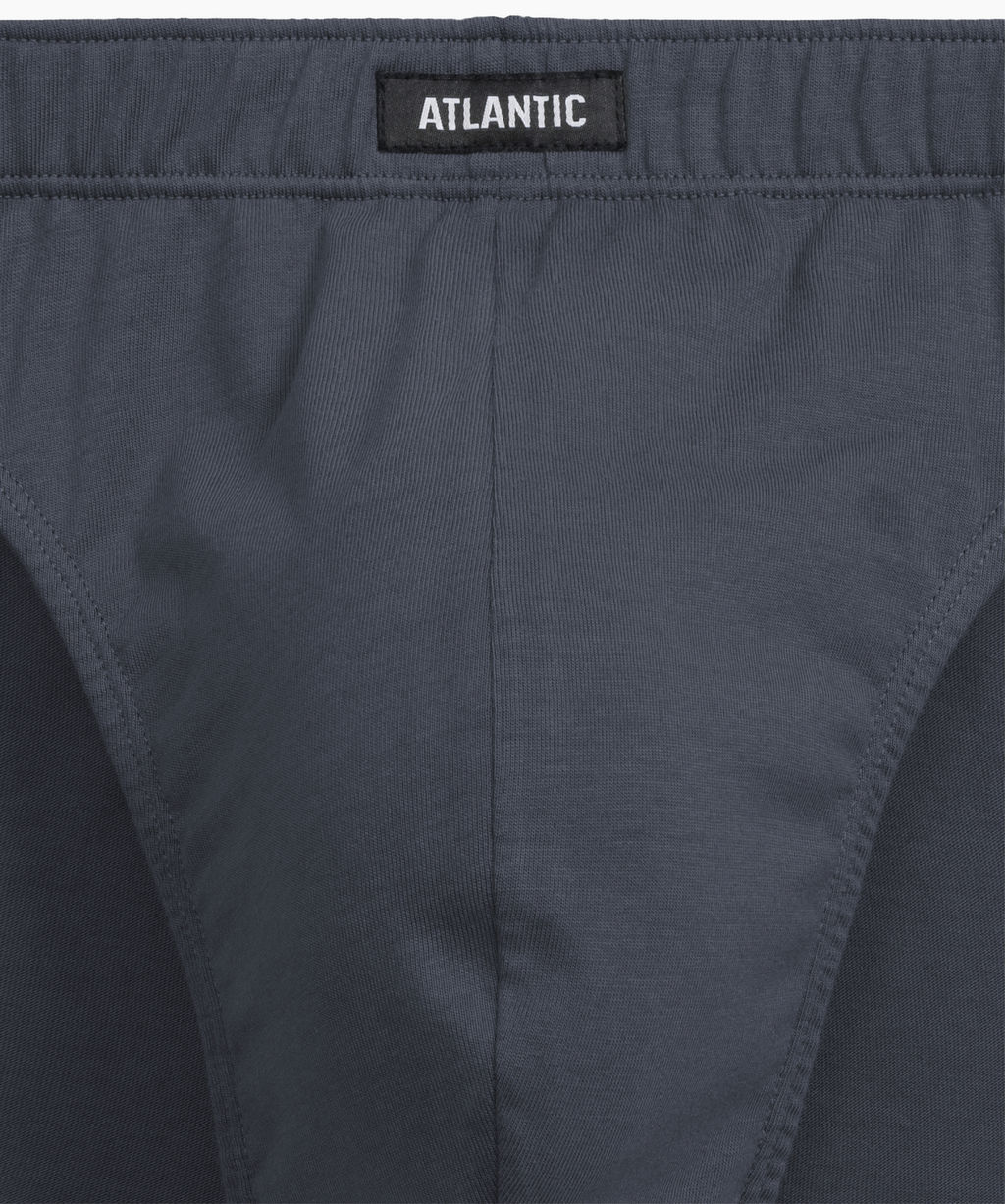 ATLANTIC 5SMP-002 Трусы спорт Solid Classic - набор 5 шт. светло-голубой + графитовый + черный + светлый хаки + голубой  фото 6