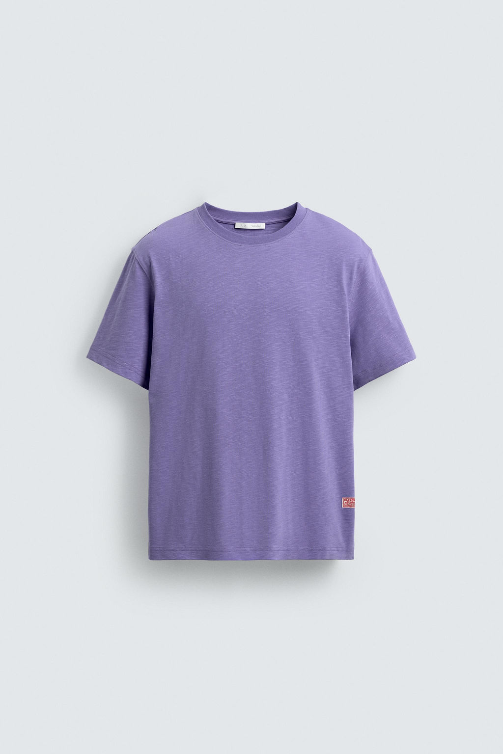 CAMISETA REGULAR FIT ESTRUCTURA FLAM? / 683 - Zara фото 7