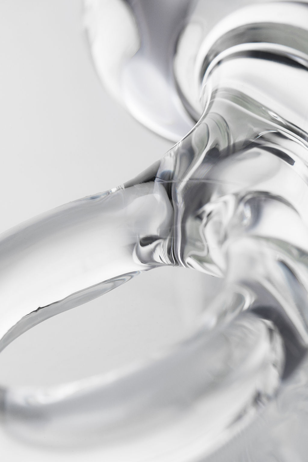 Анальная втулка Sexus Glass, стекло, прозрачная, 14,5 см, 4 см