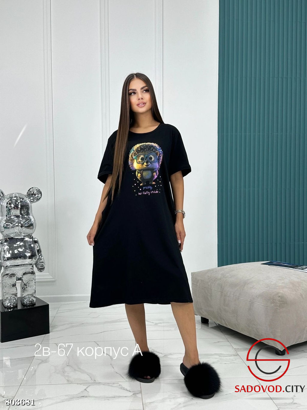 туника женская домашняя - Bruno фото 3