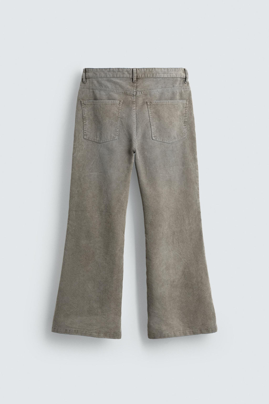 LIMITED EDITION FLARE FIT CORDUROY TROUSERS - Zara фото 8