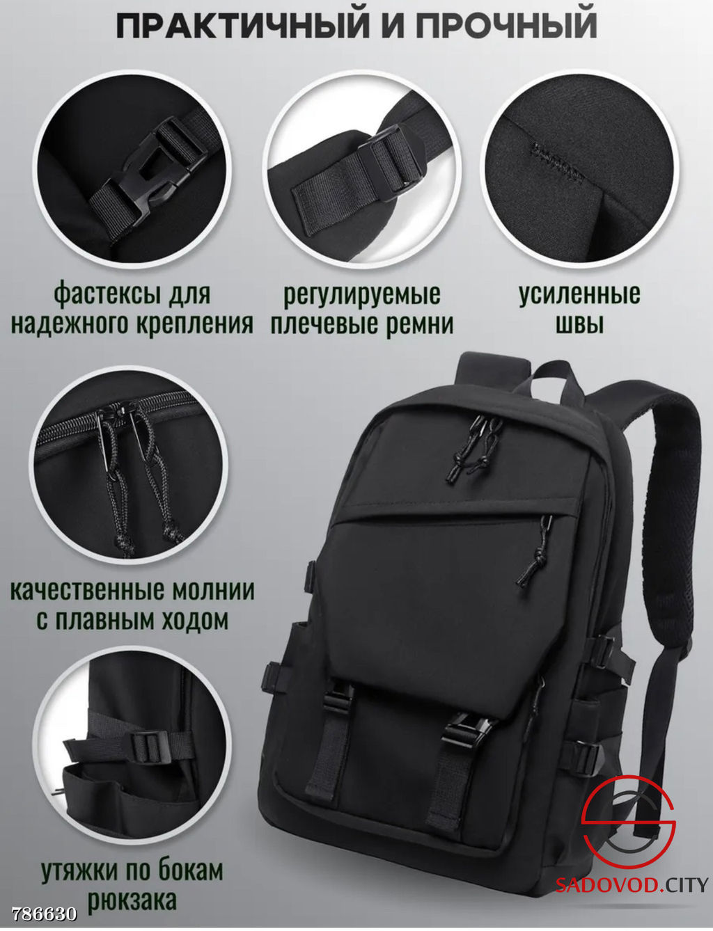 Мужской городской рюкзак