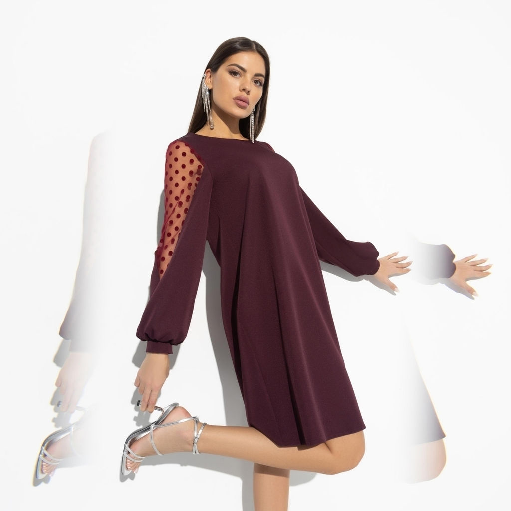 Платье, Секрет любви (магия бордо) - Charutti фото 6