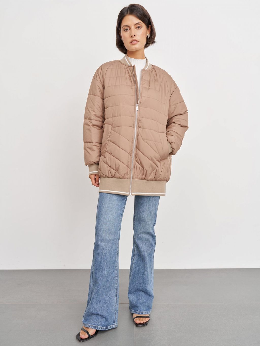 Conso/SS 230115 - almond Утепленная куртка