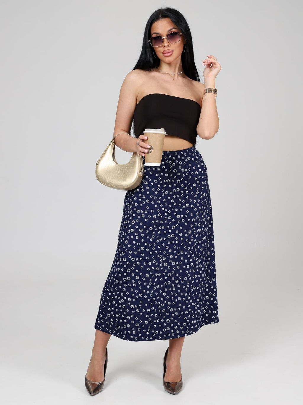 IV-CAPRIZ Тимиан - юбка чернила