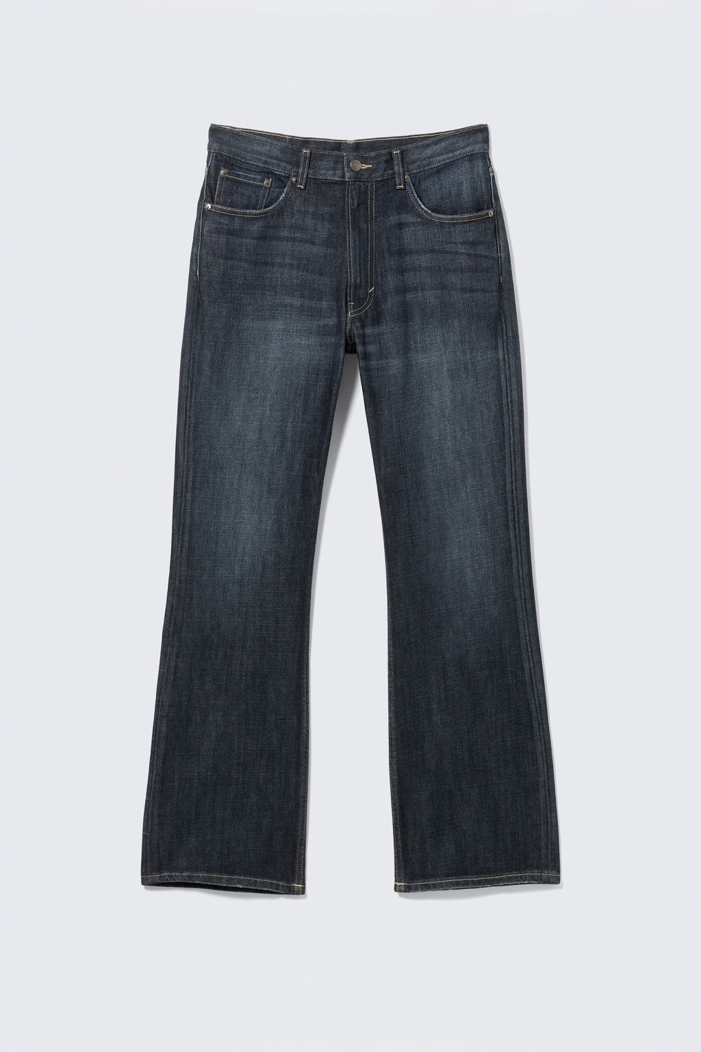 Vaqueros de tiro medio y pernera bootcut holgada Mercury