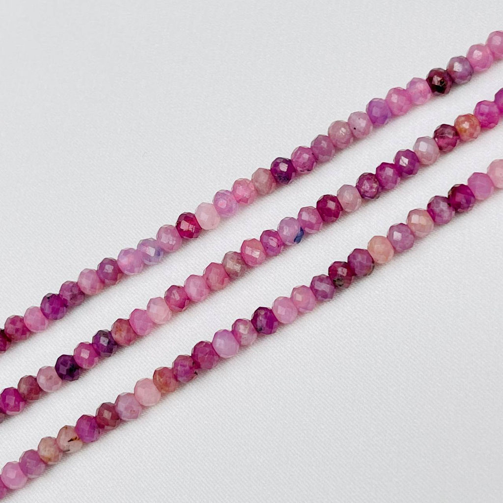 Бусины для украшений из Сапфира микс 39 см