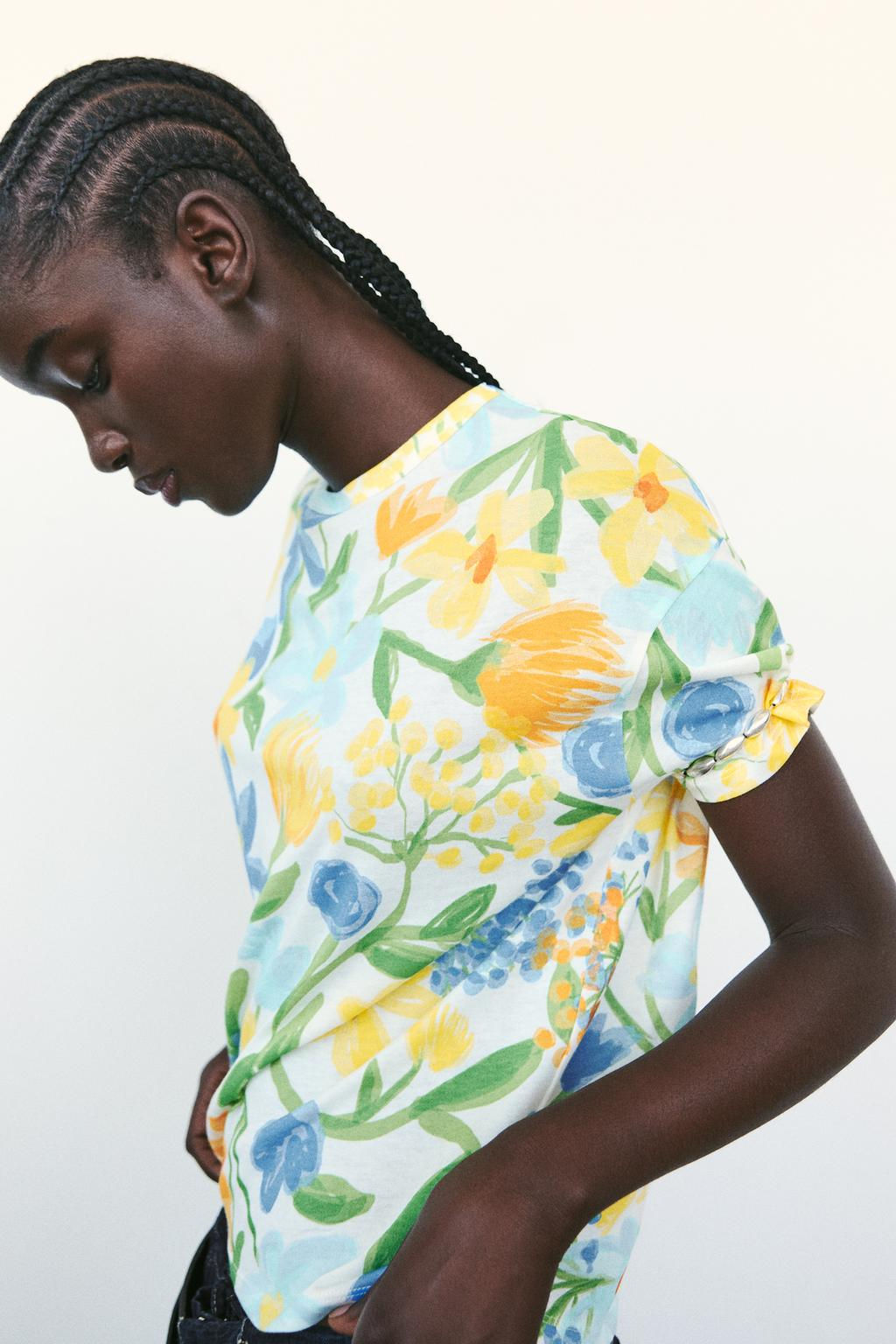 PRINTED T-SHIRT - Zara фото 39