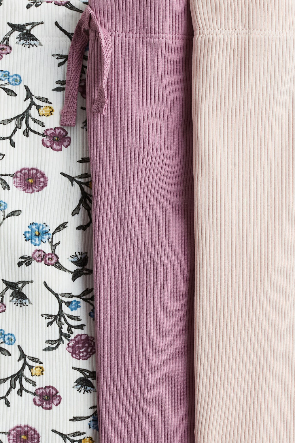 Pack de 3 leggings de algodon acanalado - H&m фото 2