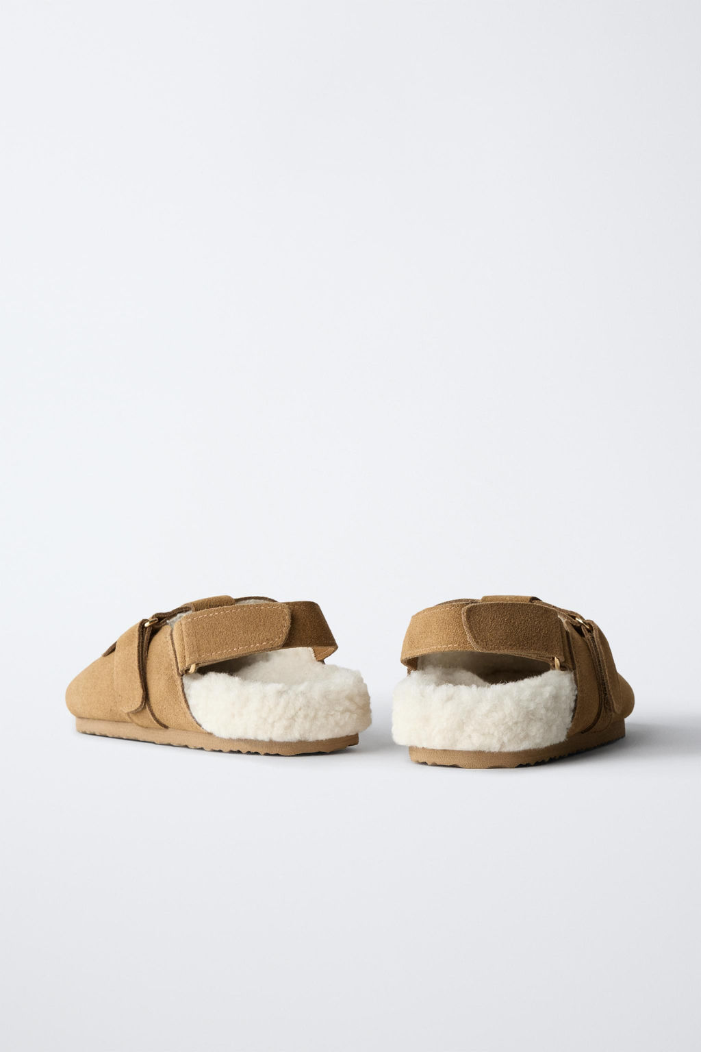 ANIMAL PRINT LEATHER CLOGS - Zara фото 5