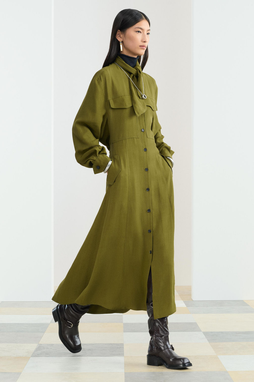 MD SCRF BTTN DRSS - Zara фото 2