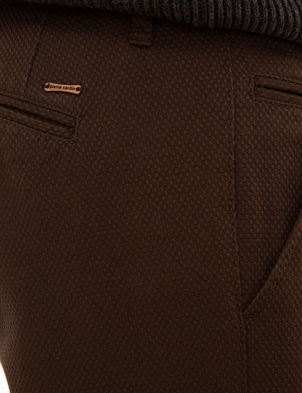 Kahverengi Slim Fit Kanvas Pantolon