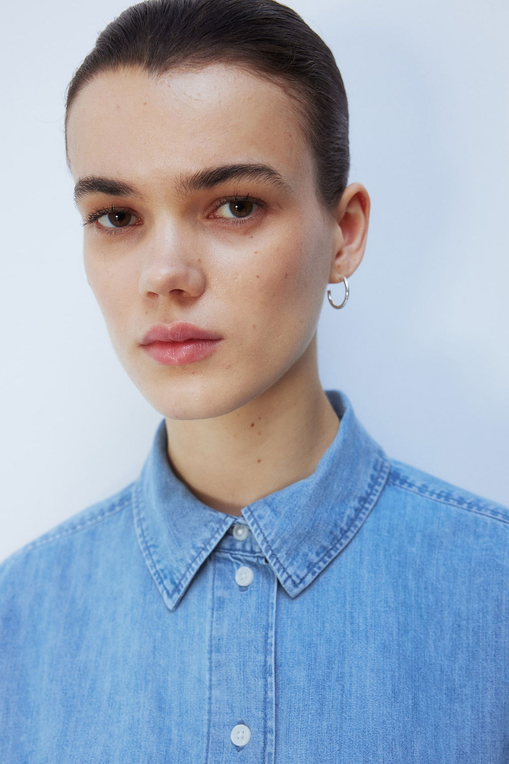 MAMA Vestido camisero denim Before & After - H&m фото 2