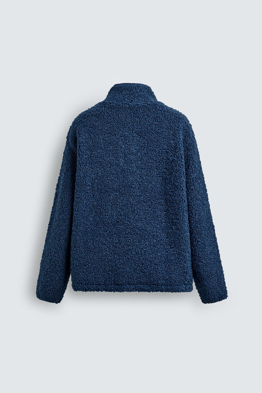 FAUX SHEEPSKIN FLEECE SWEATSHIRT - Zara фото 8