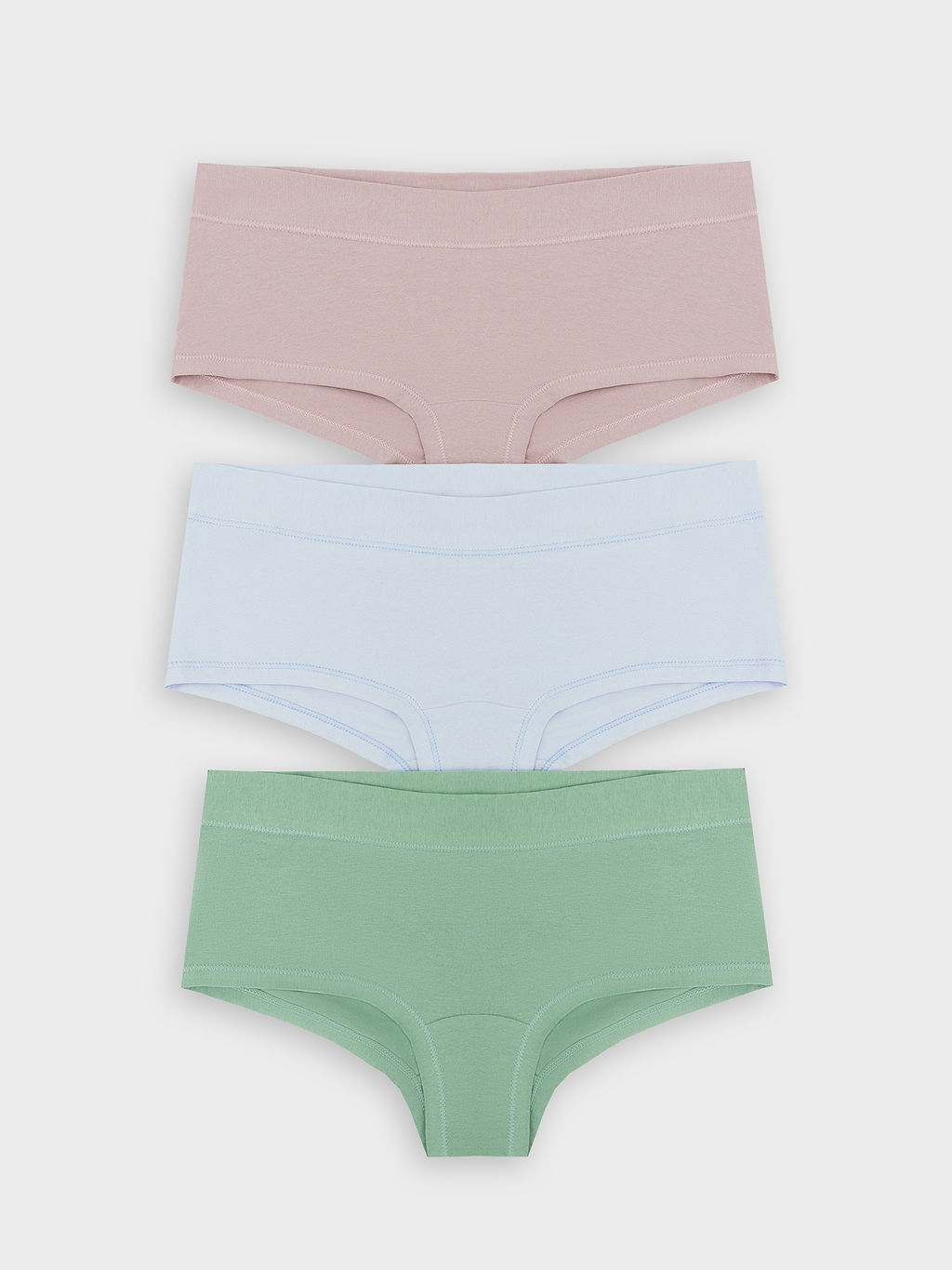 Цена за 2 штуки! Трусы шортики женские в наборе, 3 шт - Mark formelle фото 8