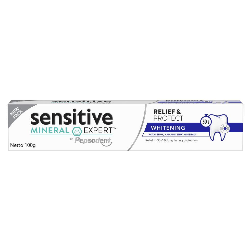 Зубная паста SENSITIVE MINERAL EXPERT Отбеливающая, 100 гр - Pepsodent фото 3
