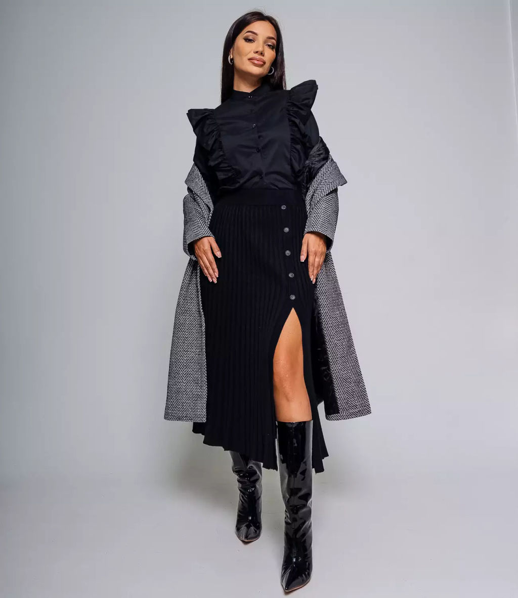 Юбка #КТ919 (5), чёрный