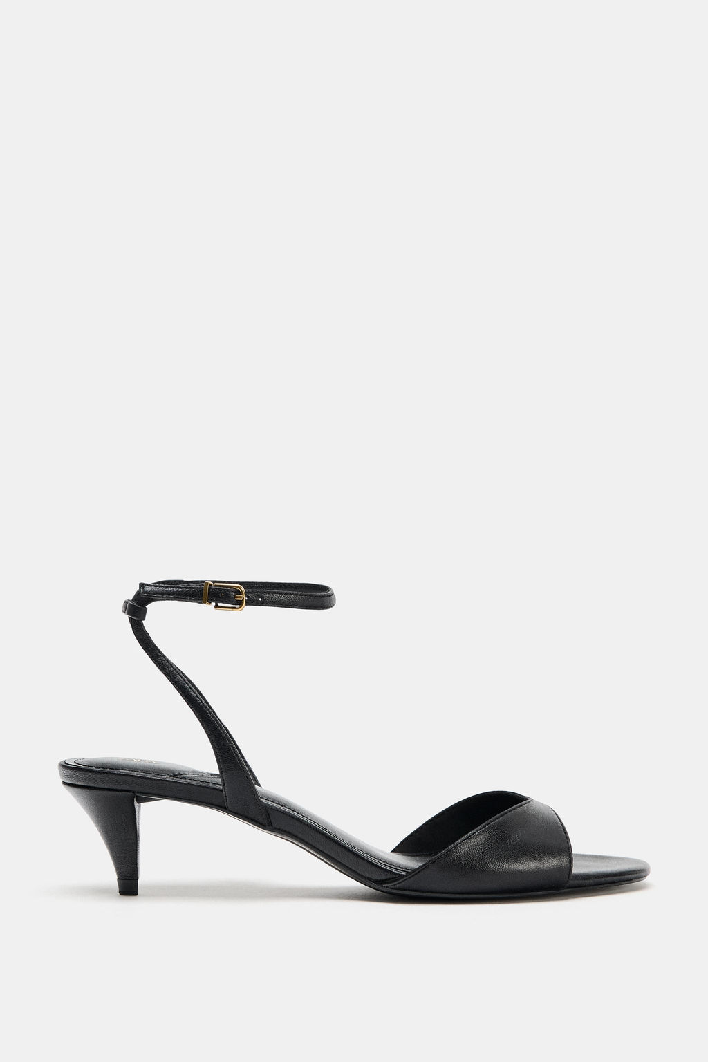 MID-HEEL SANDALS WITH ANKLE STRAP - Zara фото 13