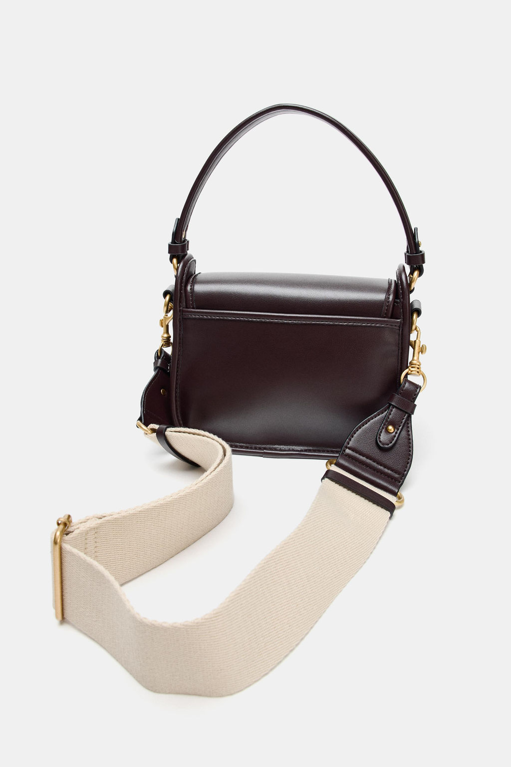 CROSSBODY BAG WITH CLASP DETAIL - Zara фото 4
