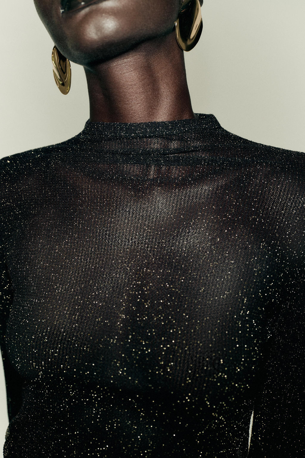 METALLIC THREAD TOP - Zara фото 4